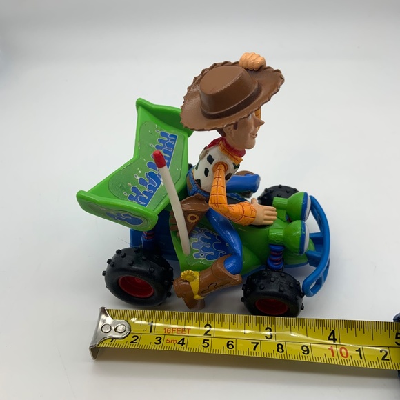 Disney Stores Toy Story Woody Riding on Toy Car RC Toy FOR DISPLAY - Picture 6 of 7